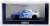 アルピーヌ A110 2017 ホワイト/ブルー テストバージョン (ミニカー) パッケージ1