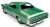 1969 Dodge Super Bee (Hemmings Motor) Green (Diecast Car) Item picture2
