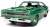 1969 Dodge Super Bee (Hemmings Motor) Green (Diecast Car) Item picture1