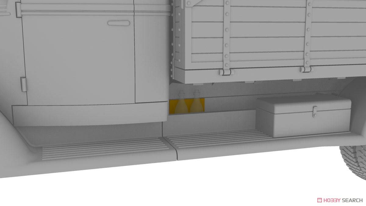日・フォード1938年式 3トントラック・陸軍ヨコハマ生産型 (プラモデル) その他の画像4