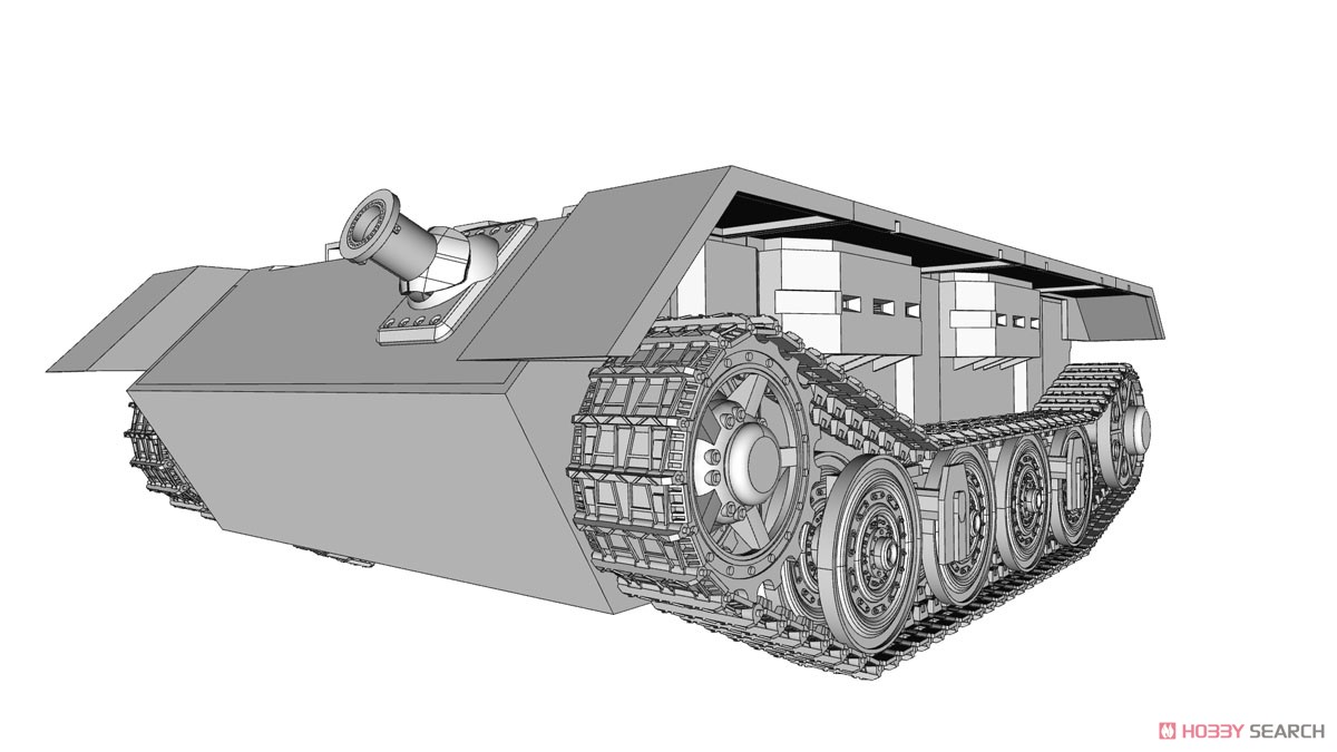 P.300 `トリーガーコイツァー` + ツヴァイフースラー型BLF-100 (プラモデル) その他の画像12