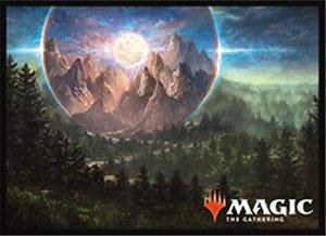 マジック：ザ・ギャザリング プレイヤーズカードスリーブ 『基本セット2019』 (高山の月) (MTGS-047) (カードスリーブ)