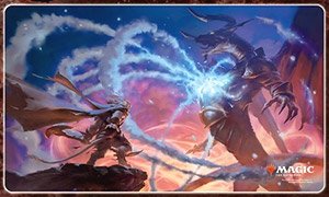 マジック：ザ・ギャザリング プレイヤーズラバーマット 『基本セット2019』 アジャニ最後の抵抗 (MTGM-008) (カードサプライ)