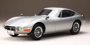 トヨタ 2000GT (MF10) 後期型 シルバー (ミニカー)