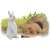 Ania AS-34 Rabbit Japanese White & Holland Lop (Animal Figure) Other picture2