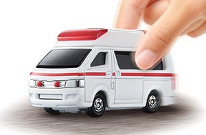 Tomica4D 06 Toyota Himedic Ambulance (Tomica)