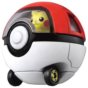 Dream Tomica Ride on R10 Pikachu/Poke Ball Car (Tomica)