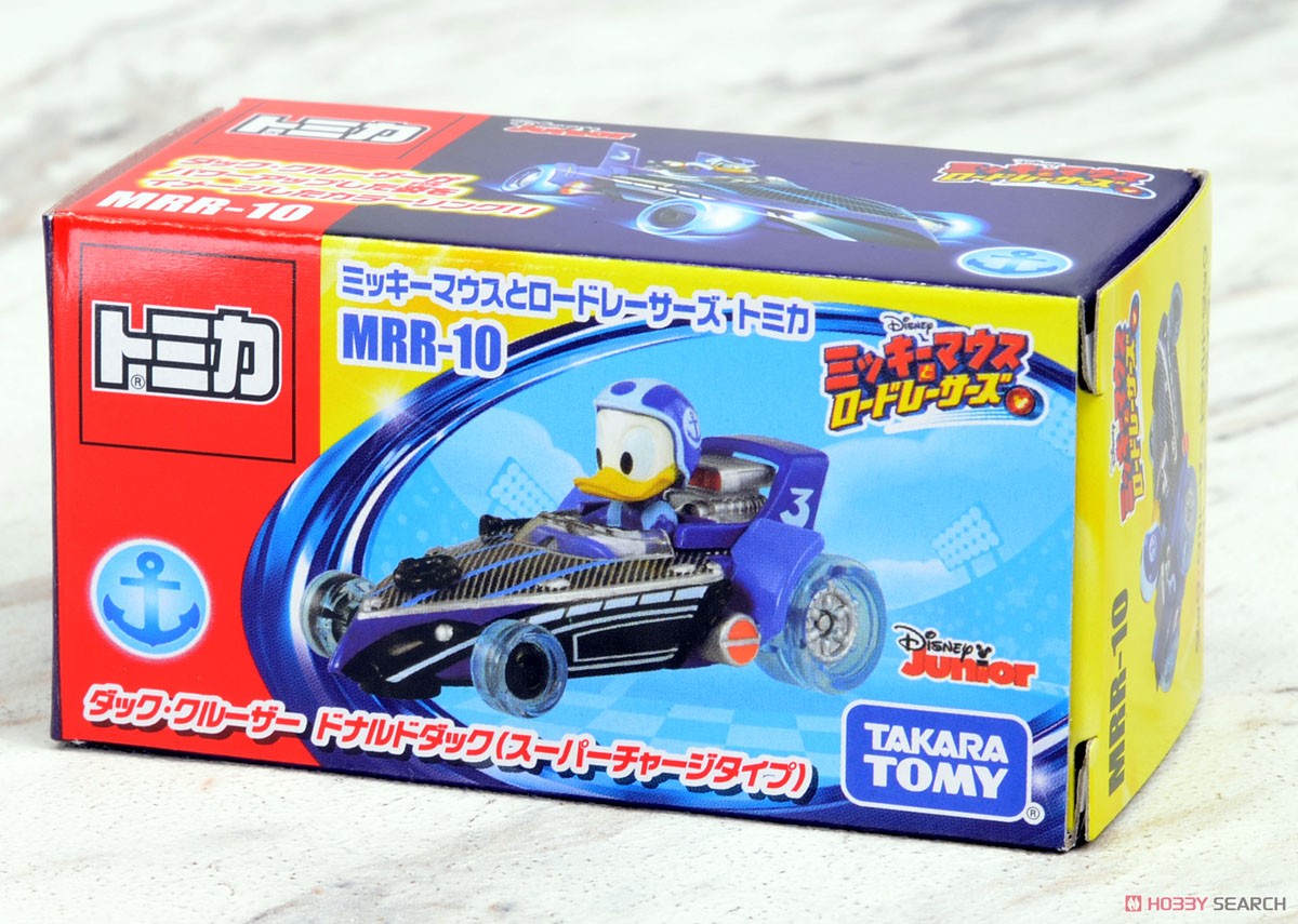 ミッキーマウスとロードレーサーズ トミカ MRR-10 ダック・クルーザー ドナルドダック(スーパーチャージタイプ) (トミカ) パッケージ1