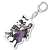 [Angolmois: Record of Mongol Invasion] Acrylic Key Ring Teruhi (Anime Toy) Item picture1
