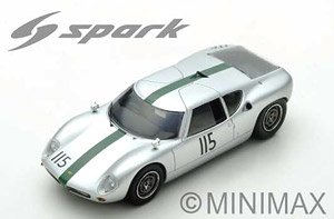 Lola Mk.VI GT No.115 Nurburgring 1000 km 1963 T.Maggs B.Olthoff (Diecast Car)