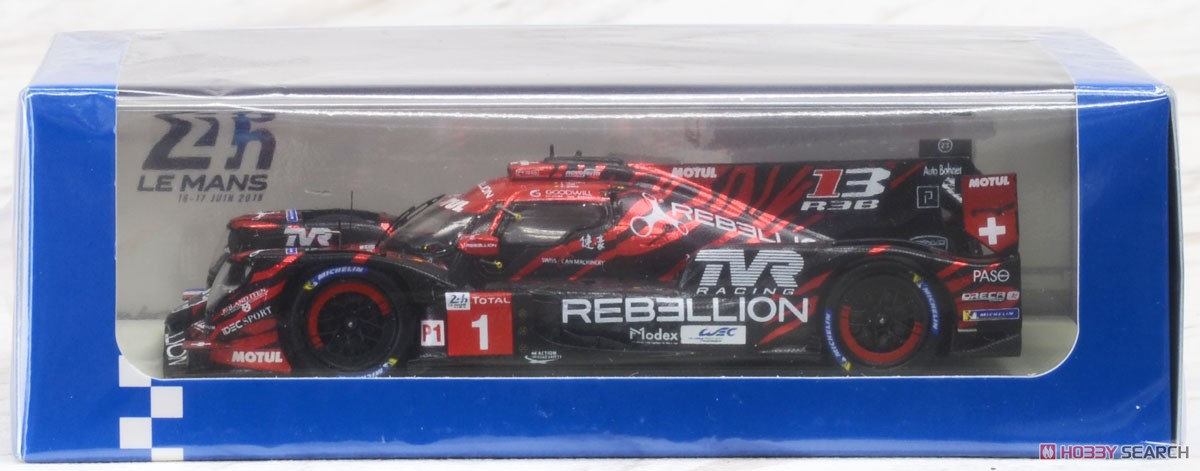 Rebellion R13 Gibson No.1 Rebellion Racing 4th 24H Le Mans 2018 (ミニカー) パッケージ1