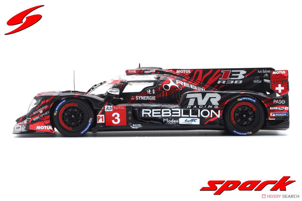 Rebellion R13 - Gibson No.3 Rebellion Racing 3rd 24H Le Mans 2018 T.Laurent M.Beche G.Menezes (ミニカー) 商品画像2