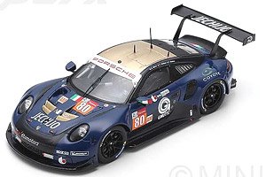 Porsche 911 RSR No.80 Ebimotors 24H Le Mans 2018 (Diecast Car)