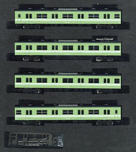 J.R. Series 103 (Kansai Type/Okayama Color/H04 Formation) Four Car Formation Set (w/Motor) (4-Car Set) (Pre-colored Completed) (Model Train)