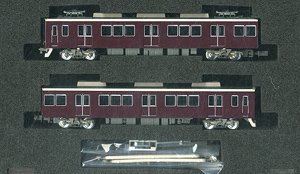 Hankyu Series 8000/8300 First Edition Two Top Car Set (without Motor) (Add-On 2-Car Set) (Pre-colored Completed) (Model Train)