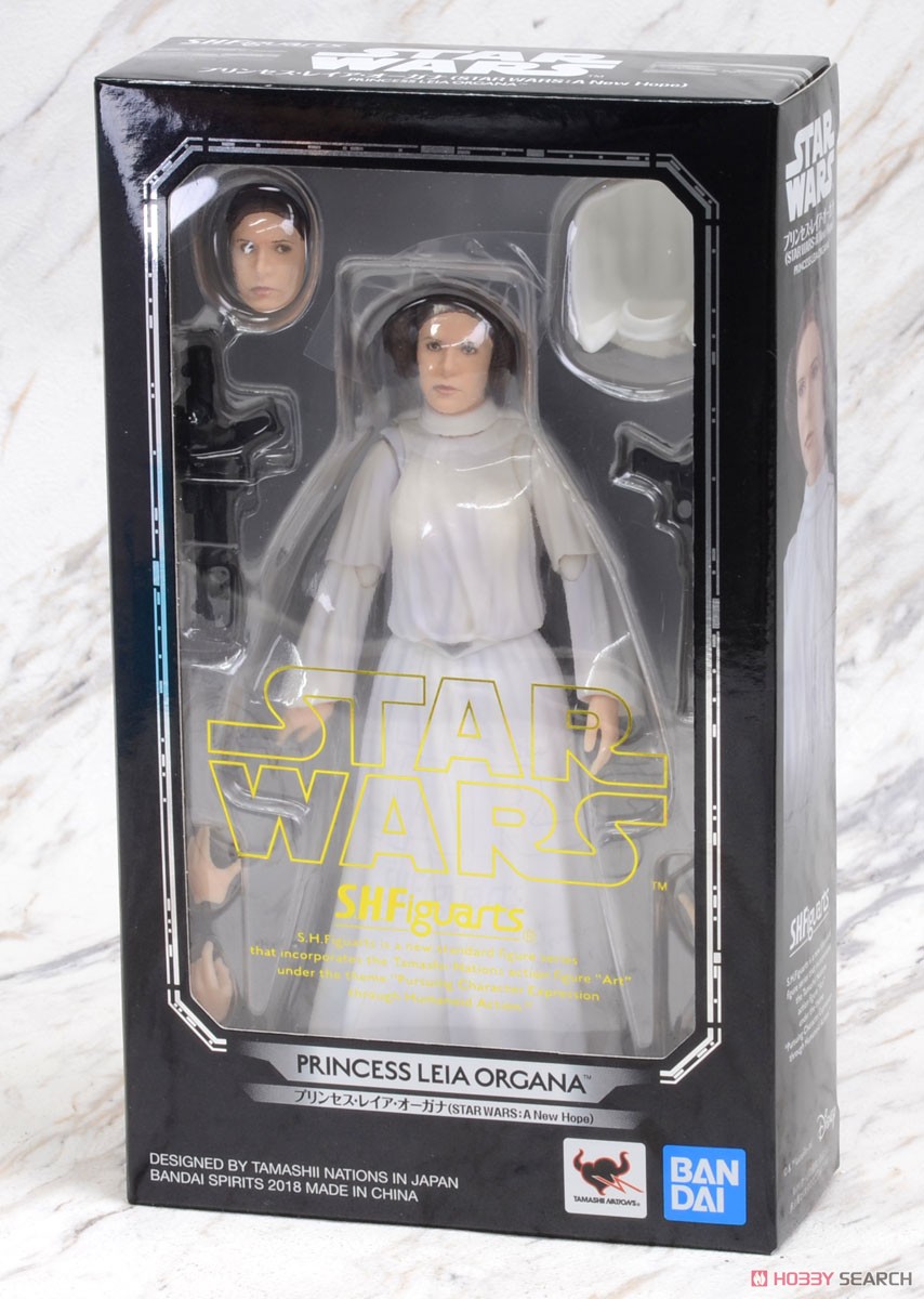 S.H.Figuarts Princess Leia Organa (Star Wars: A New Hope) (Completed) Package1