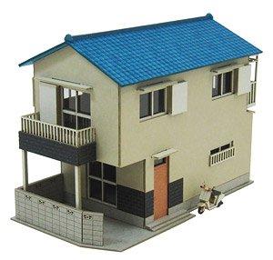 [Miniatuart] Good Old Diorama Series : House E (Unassembled Kit) (Model Train)