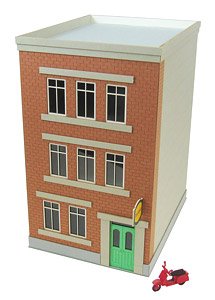[Miniatuart] Visual Scene Series : Building - 5 (Unassembled Kit) (Model Train)
