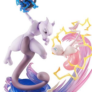 G.E.M.EX Series Pokemon Mew & Mewtwo (PVC Figure)