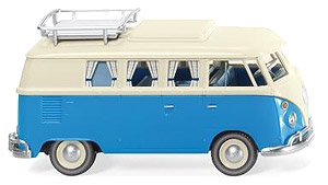 (HO) VW T1 キャンパーバン pearly ホワイト/ブルー (鉄道模型)