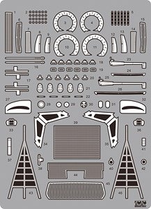 1/24 Racing Series BMW M6 GT3 2017 24 Hours Nurburgring Detail Up Parts (Accessory)