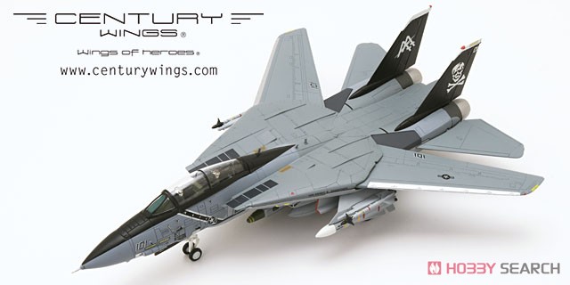 F-14B アメリカ海軍 第103戦闘飛行隊 ジョリーロジャース 空母ドワイト・D・アイゼンハワー搭載 98年 AA101 (完成品飛行機) 商品画像1