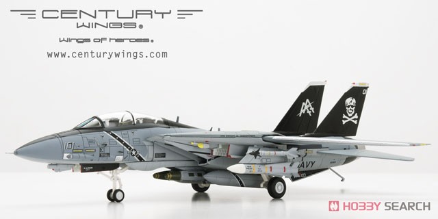 F-14B アメリカ海軍 第103戦闘飛行隊 ジョリーロジャース 空母ドワイト・D・アイゼンハワー搭載 98年 AA101 (完成品飛行機) 商品画像4