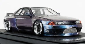 PANDEM GT-R (BNR32) Purple/Green (ミニカー)
