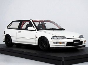 Honda CIVIC (EF9) SiR White (ミニカー)