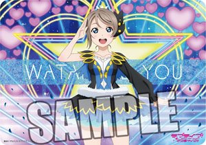 Character Universal Rubber Mat Love Live! Sunshine!! [You Watanabe] Water Blue New World Ver. (Anime Toy)