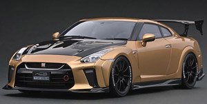 Top Secret GT-R (R35) Gold (Diecast Car)