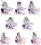 「アイドルマスター シャイニーカラーズ」 アクリルスタンドコレクション/アンティーカ・アルストロメリア (8個セット) (キャラクターグッズ) 商品画像1