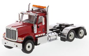 International HX520 Truck (6x4) (Red) (Diecast Car)