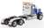 International HX520 Tandem Tractor (Metallic Blue) (Diecast Car) Item picture2