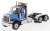 International HX520 Tandem Tractor (Metallic Blue) (Diecast Car) Item picture1