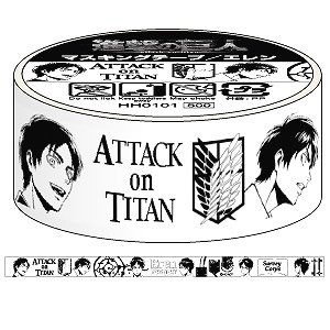 [Attack on Titan] Masking Tape / Eren (Anime Toy)