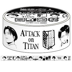 [Attack on Titan] Masking Tape / Levi (Anime Toy)