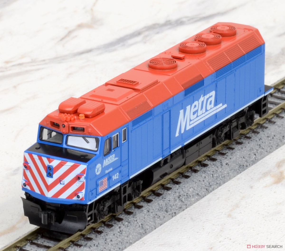 EMD F40PH シカゴ・メトラ 青色塗装 ＃142 ラヴィニア ★外国形モデル (鉄道模型) 商品画像2