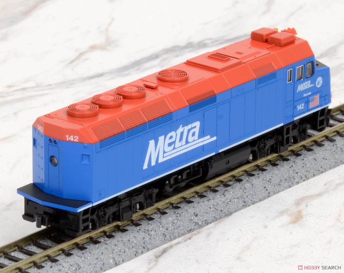 EMD F40PH シカゴ・メトラ 青色塗装 ＃142 ラヴィニア ★外国形モデル (鉄道模型) 商品画像3