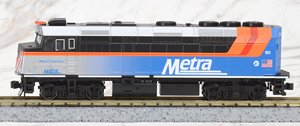 EMD F40PH シカゴ・メトラ 新塗装 ＃181 ビレッジオブシャンバーグ ★外国形モデル (鉄道模型)