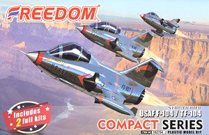 コンパクトシリーズ：F-104 & TF-104 米空軍 (プラモデル)
