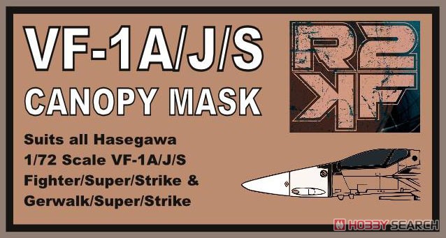 VF-1 A/J/S Canopy Mask Set (for Hasegawa) (Plastic model) Other picture1
