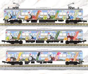The Railway Collection Fuji Kyuko Series 6000 `Thomas Land 20th Anniversary` Three Car Set (3-Car Set) (Model Train)