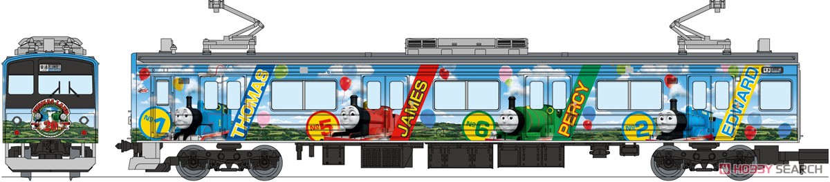 The Railway Collection Fuji Kyuko Series 6000 `Thomas Land 20th Anniversary` Three Car Set (3-Car Set) (Model Train) Other picture1