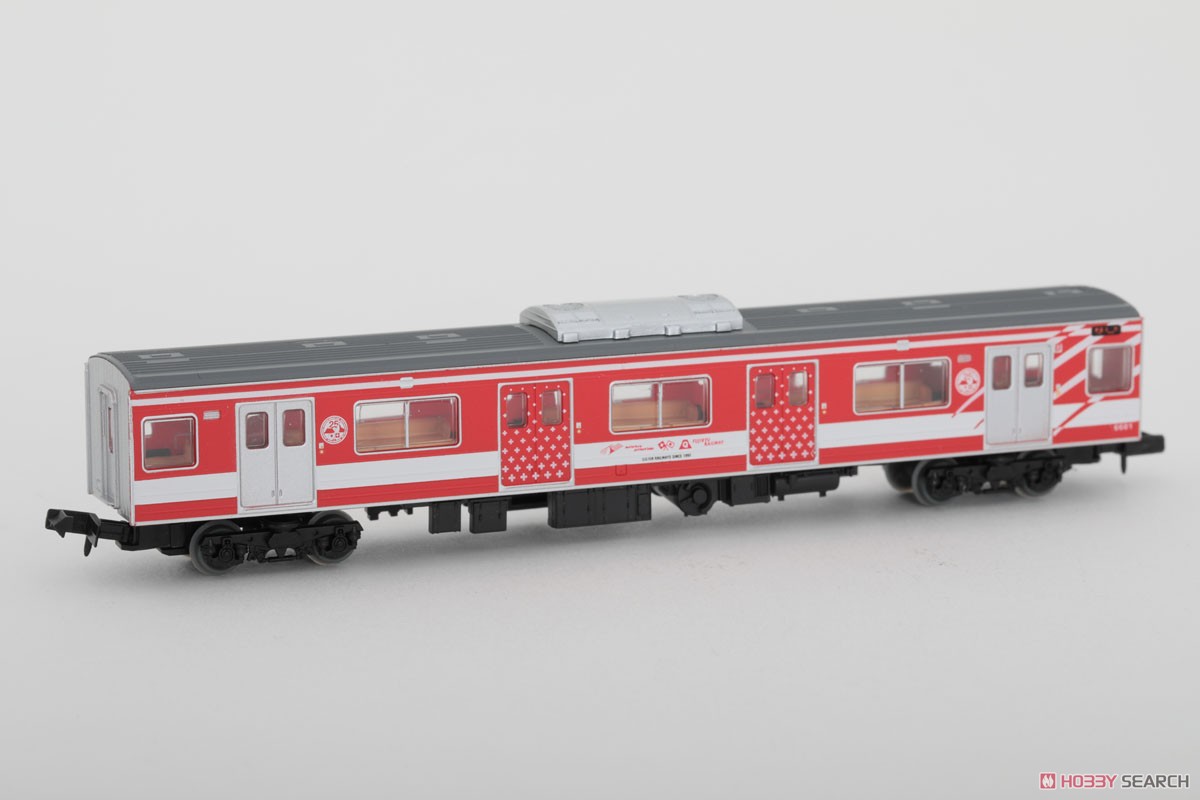 The Railway Collection Fuji Kyuko Series 6000 `Matterhorn` Three Car Set (3-Car Set) (Model Train) Item picture3