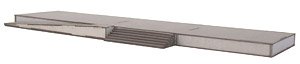 Station Building Foundation (Optional Kit for Concrete Station Building Homes A) (Unassembled Kit) (Model Train)