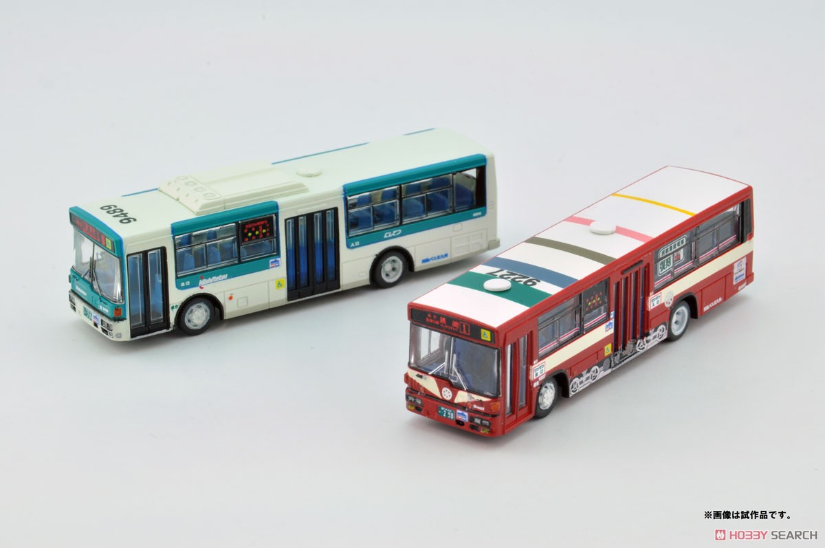 The Bus Collection Nishitetsu Bus Kitakyushu A (2-Car Set) (Model Train) 商品画像1