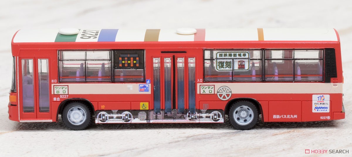 The Bus Collection Nishitetsu Bus Kitakyushu A (2-Car Set) (Model Train) 商品画像2