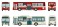 The Bus Collection Nishitetsu Bus Kitakyushu A (2-Car Set) (Model Train) その他の画像1 Thumbnail