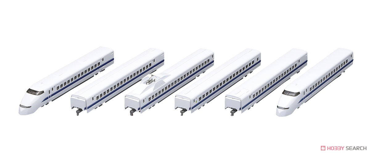 JR 300-3000系 東海道・山陽新幹線 (後期型) 基本セット (基本・6両セット) (鉄道模型) 商品画像2